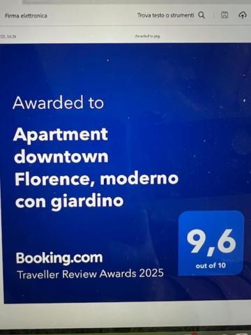 Apartment Downtown Florence, Moderno Con Giardino ภายนอก รูปภาพ